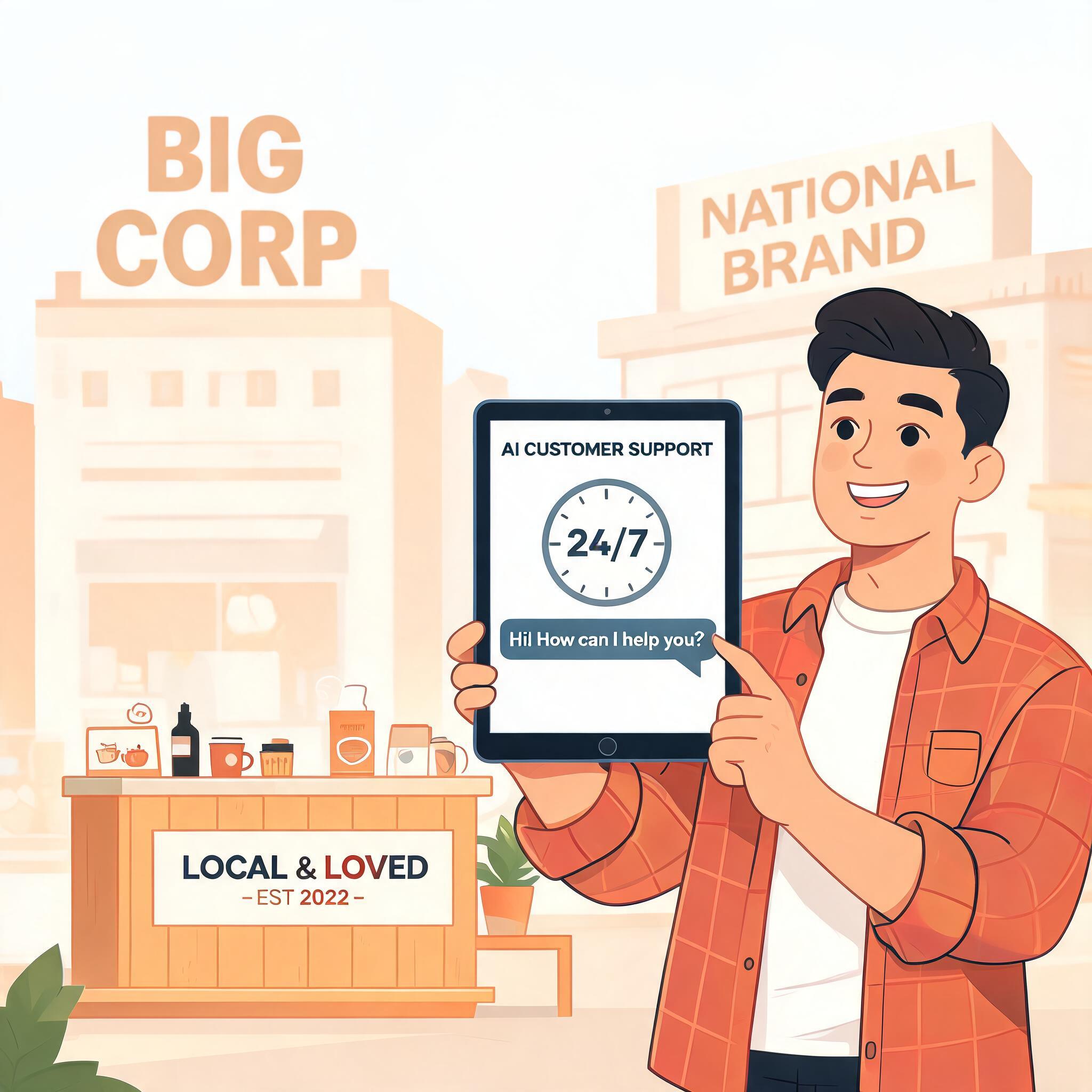 24/7 Customer Support: How Small Businesses Can Compete with Big Brands